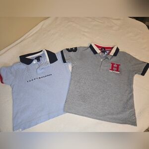 Tommy Hilfiger Kids Polo Set - Light Blue and Gray